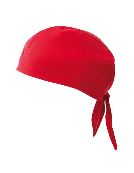 GORRO CON TIRAS. ROJO